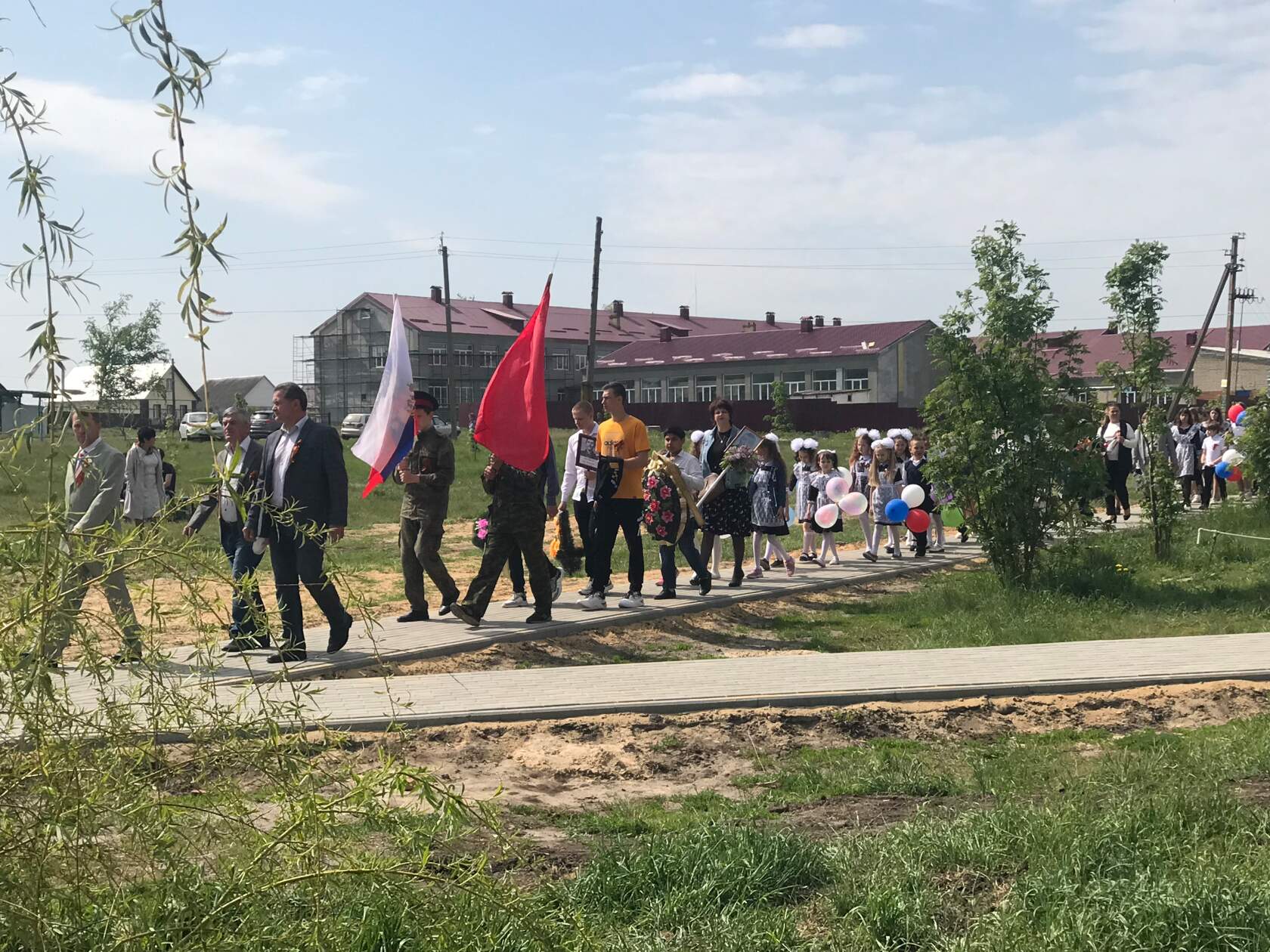 Празднование 78-й годовщины Победы в Великой Отечественной войне.